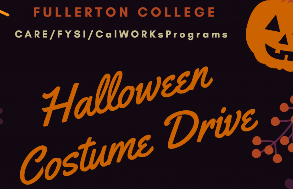 Graphic for Halloween Costume Drive