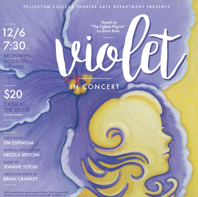 Fullerton College Theatre Presents Violet In Concert